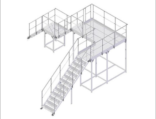 Ejemplo de diseño del Sistema de Escaleras y Plataformas