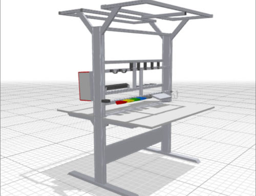 Double Assembly Work Bench