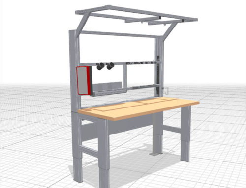 Load-Carrying Capacity Industrial Work Bench