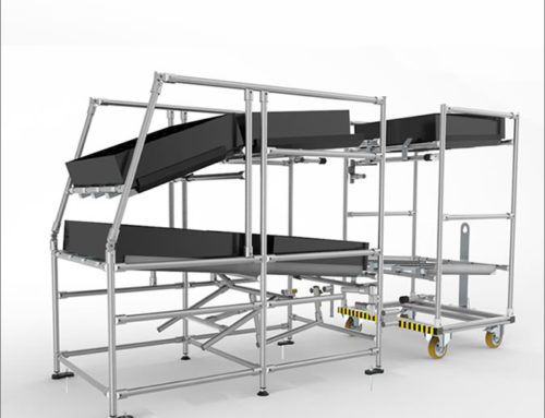 Lean Production System Conveyor Rack
